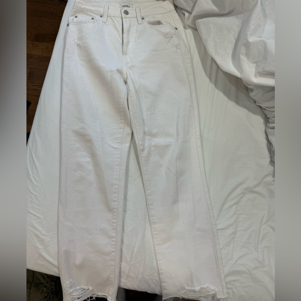 Pistola White Straight leg jeans